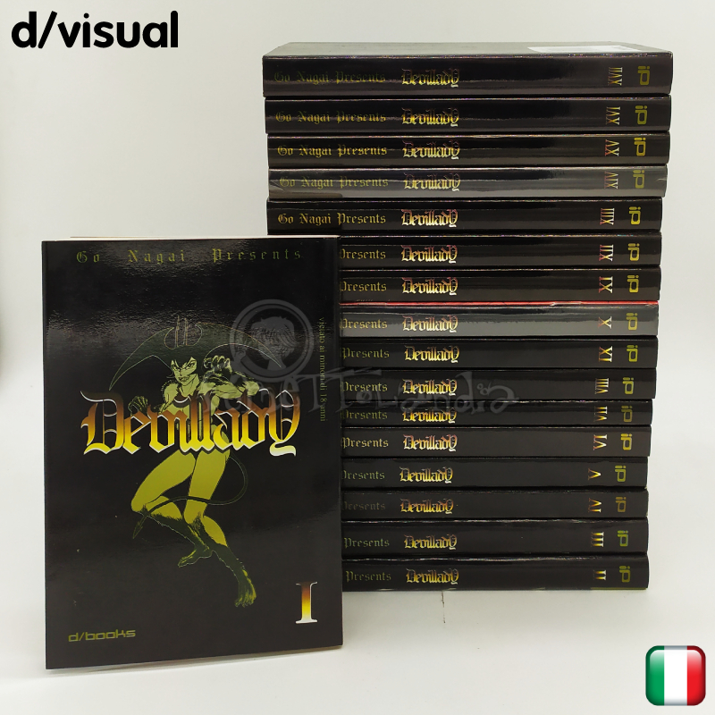 D/BOOKS DEVILLADY SERIE COMPLETA DA 1 A 17 ITALIANO